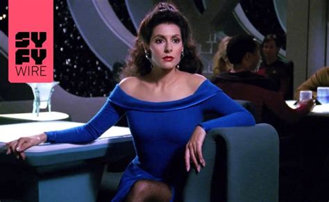 Deanna Trois Weird Romantic History Women Of Trek