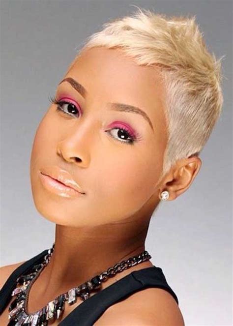 Find & download free graphic resources for blond hair. 15 Short Blonde Hairstyles for Black Women | Short ...