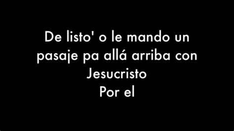 Baby, ya yo me enteré, se nota cuando me ve' ahí donde no has llega'o sabes que yo te llevaré y dime qué quieres beber, es que tú eres mi bebé ¿y de nosotros quién va a hablar? Pa Ti Bad Bunny Ft Bryant Myers letra/lyrics - YouTube
