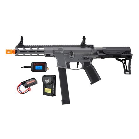 Lancer Tactical Lt 35 G2 Bundle With Battery And Charger Color Gray