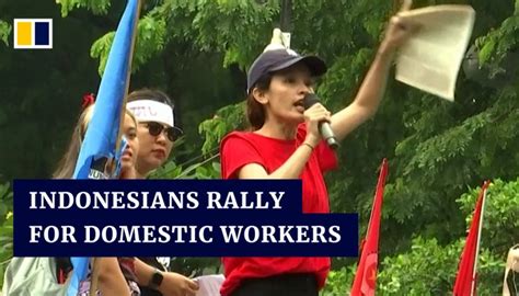 indonesian women call for protection of domestic workers rights on international women s day