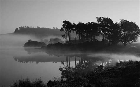 Black And White Scenic Wallpapers Wallpaper Cave