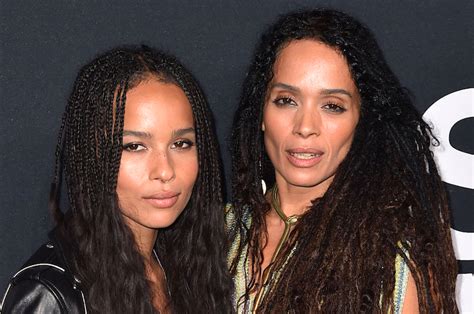 Lisa Bonet And Zoe Kravitz 35 Portraits Of Famous Mothers And Daughters Purple Clover