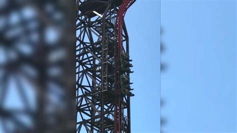 Roller Coaster Riders Left Hanging Upside Down On Malfunctioned Ride