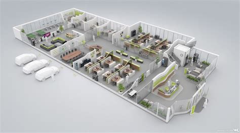 Visualisierung Und Design Rumah Denah Rumah Kantor