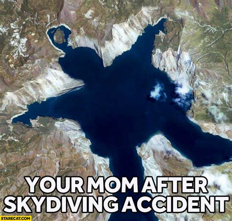 Your Mom After Skydiving Accident Starecat Com