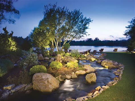 Here are some beautiful lighting treatments for water features by outdoor lighting perspectives. Eye-Catching Light: 22 Landscape Lighting Ideas - Interior ...