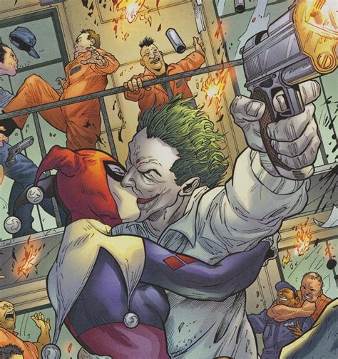 Uncanny Comic Book Scans Joker And Harley Quinn