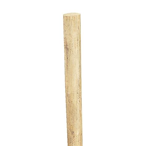 3 In X 3 In X 6 12 Ft Round Agriculture Fence Post 447 Each