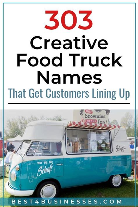 Names in english, hindi, gujarati, marathi, tamil, telugu and malayalam. 303 Food Truck Business Name Ideas: Get Customers Lining ...