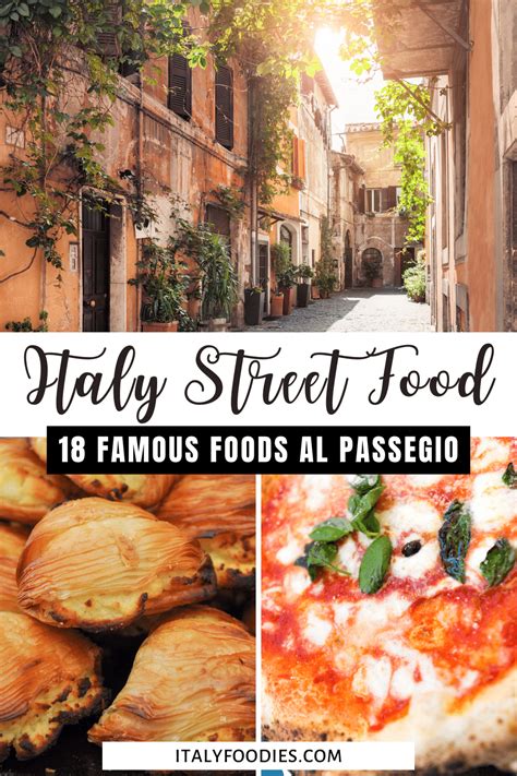Street Food In Italy 18 Famous Foods To Grab And Go Street Food