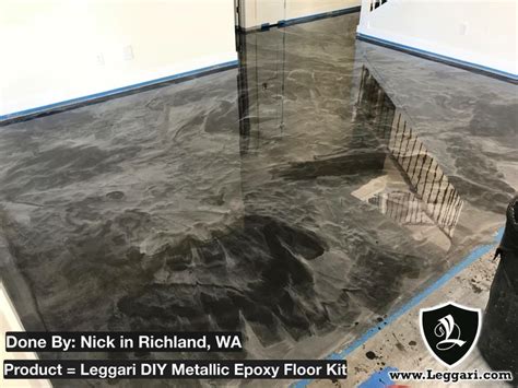 It has a coffee base, brass and black. 197 best DIY Metallic Epoxy Floor Coating Kits | Leggari ...