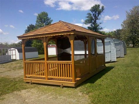 Traditional gazebos can easily cost $3,000 or more if built at home from a prefabricated gazebo kit. How To Build Your Own Wooden Gazebo - 10 Amazing Projects (With images) | Diy gazebo, Gazebo ...