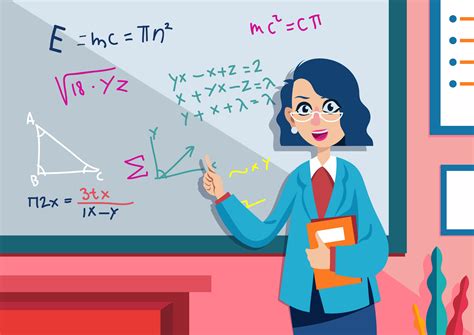 Download Math Teacher 230765 Vector Art at Vecteezy