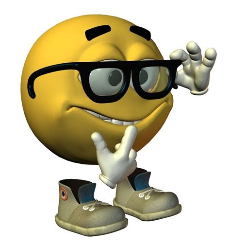 Bola Amarilla Intelectual Emoticons Engra Ados Figurinhas Engra Adas Emojis Novos