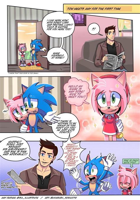 Tom Meets Amy For The First Time Sonic The Hedgehog 2020 Film