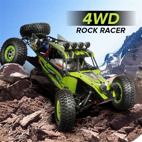 rc rechargeable rock crawler off road metal body 4 x 4 high speed climbing rally jeep truck 2