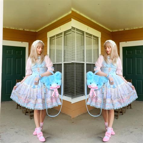 A Casual Sweet Coordinate From Yesterday Rlolita