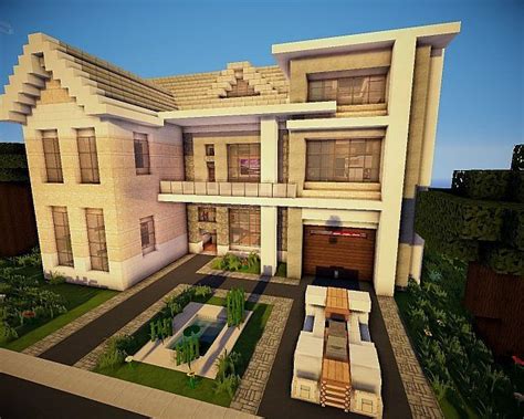 Suburban Modern House By Slythepunk Minecraft Map Minecraft City