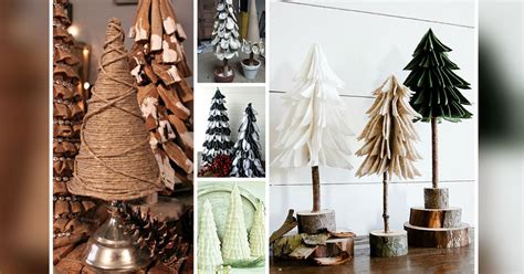 Diy Tabletop Christmas Trees For 5 Easy And Budget Friendly Designs