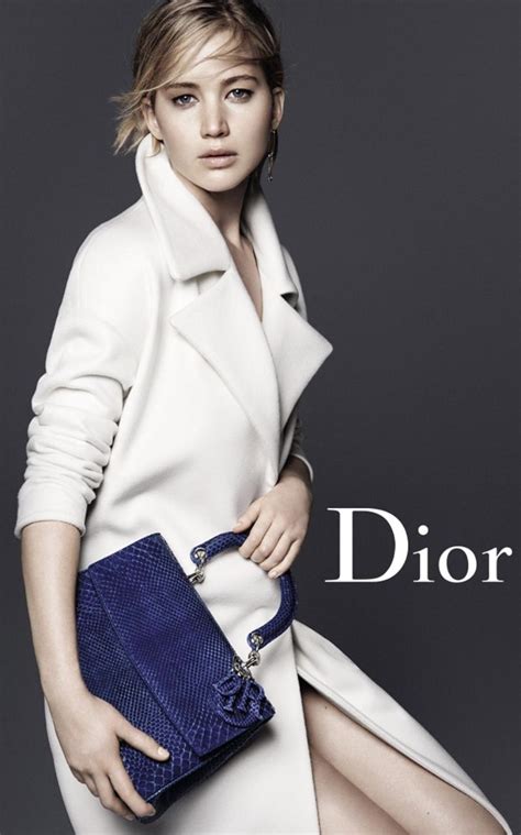 Jennifer Lawrence Dior Handbag Fall 2015 Campaign