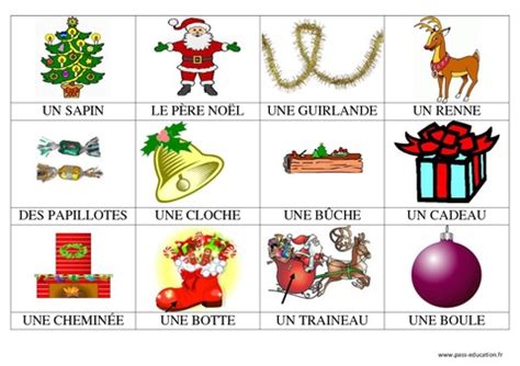 Noël – Imagier - Maternelle – Petite section – Moyenne section – PS