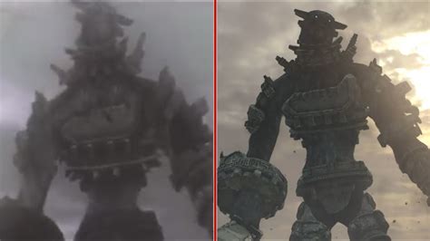 Shadow Of The Colossus Tgs Trailer Visual Comparison 2005 Vs 2017