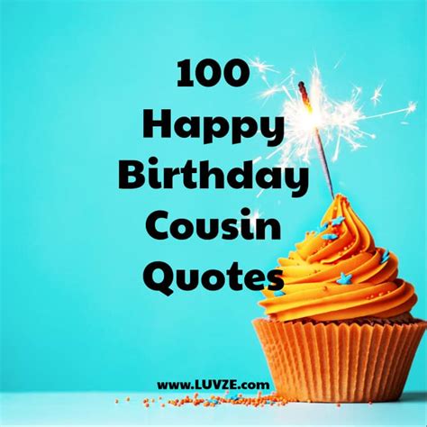 Happy Birthday Cousin Quotes Wishes Sayings And Messages