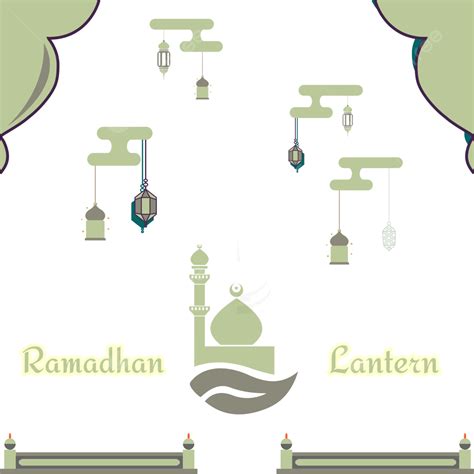 Ramadhan Vector Png Images Ramadhan Lantern Mubarak Lantern Islam