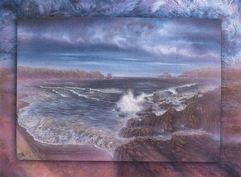 Brett Livingstone Strong Print Surreal Sea Seascape Artwork