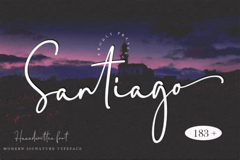 Santiago Font By Creatype Designer Creative Fabrica