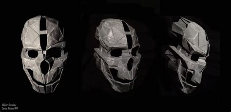 Corvo Attano Mask Wip Dishonored 2 Cosplay By Kadart