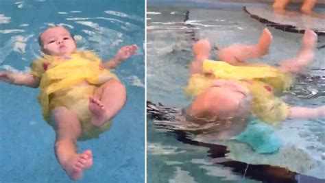 An infant or toddler can drown in 2 inches of water. Mum Of Drowned Child Forced To Defend Baby Swim Video ...