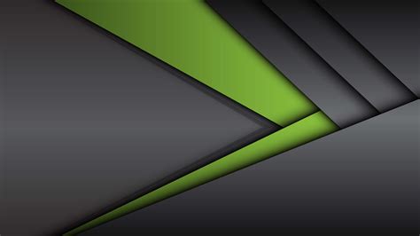 Download 3840x2160 Geometric Shapes Dark Gray Green Wallpapers For