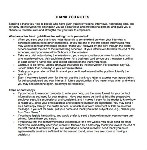 Free 7 Sample Professional Thank You Letter Templates In Pdf Ms Word