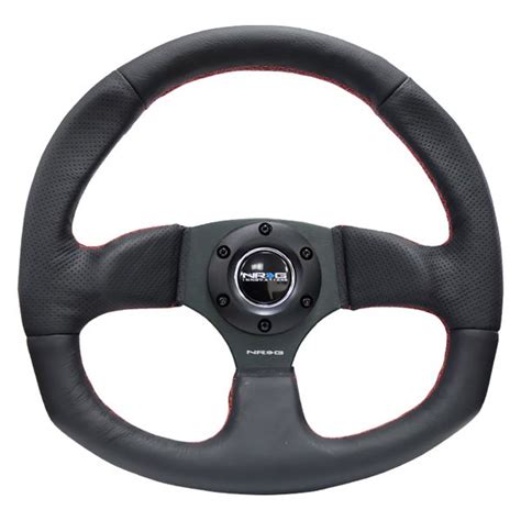 Nrg Innovations® 3 Spoke D Shape Reinforced Steering Wheel