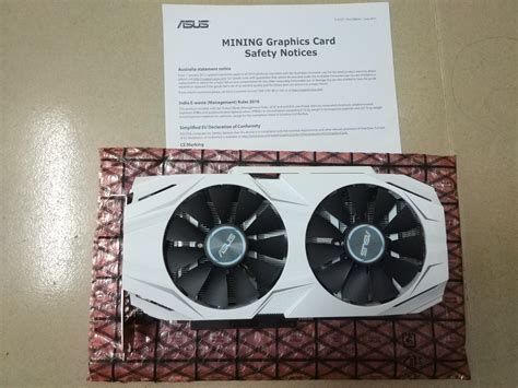 Asus P106 100 6gb Mining Graphics Card Without Display Interface