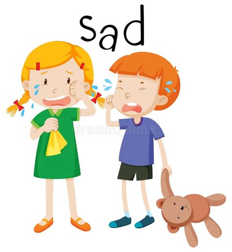 Sad Face For Kids