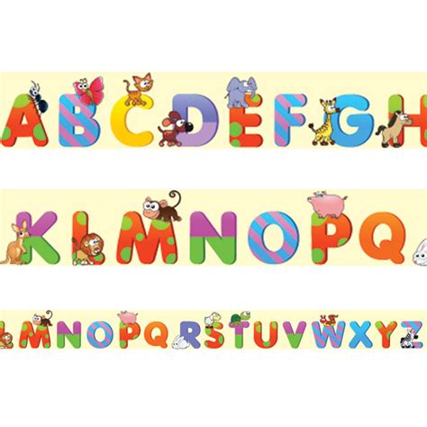 Classroom Display Borders Alphabet Fun 12m Trimmers Free Delivery