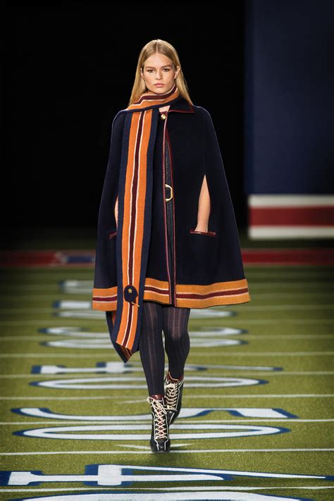 Tommy Hilfiger Fall 2015 Runway Show Football Theme Clothing Line