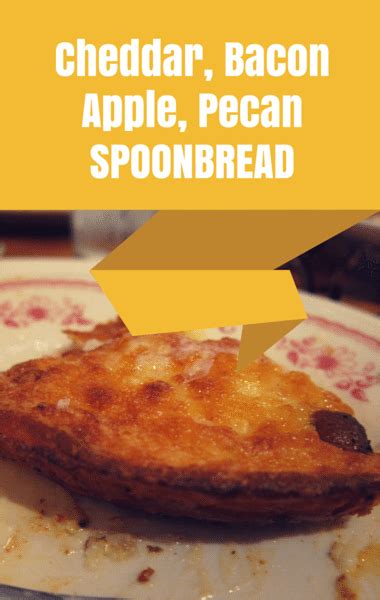 Rachael Ray Cheddar Bacon Apple And Pecan Spoonbread