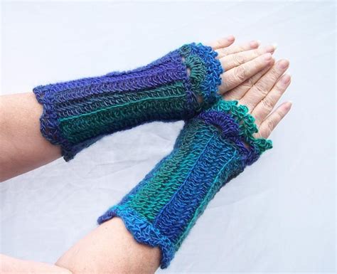Lace Wrist Warmers By Doneldah Crocheting Pattern Wrist Warmers