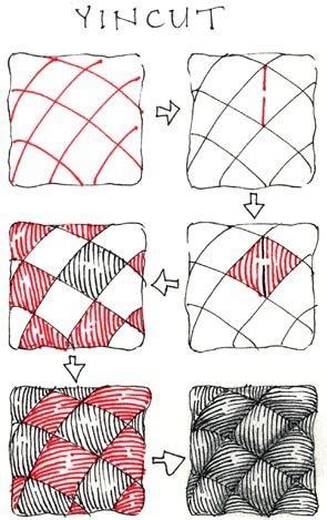 Cool zentangle patterns step by step. Art in a Box: Zentangles