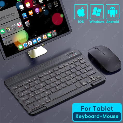 Tablet Wireless Keyboard For Ipad Samsung Xiaomi Huawei Teclado