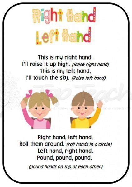 Fine Motor Finger And Hand Rhymes Top Teacher Innovative And