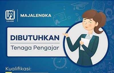 Lowongan kerja kabupaten majalengka terbaru maret 2021. Lowongan kerja Tenaga Pendidik LP3I Majalengka