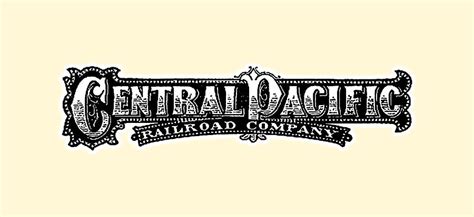 Central Pacific Railroad Company Logo Digital Art By Tom Hill Fine