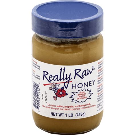 Really Raw Honey 16 Oz Shop Rons Supermarket