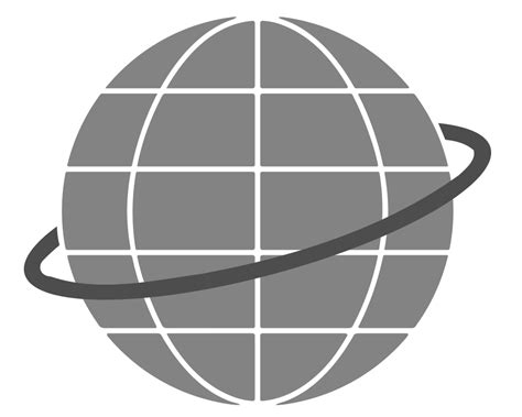 Onlinelabels Clip Art Simple Globe