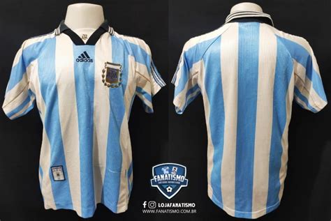 Selección de fútbol de argentina ) representa a argentina no futebol internacional masculino e é administrada pela federação argentina de futebol. Camisa da Seleção Argentina Oficial I Adidas 1998 S/Nº G ...